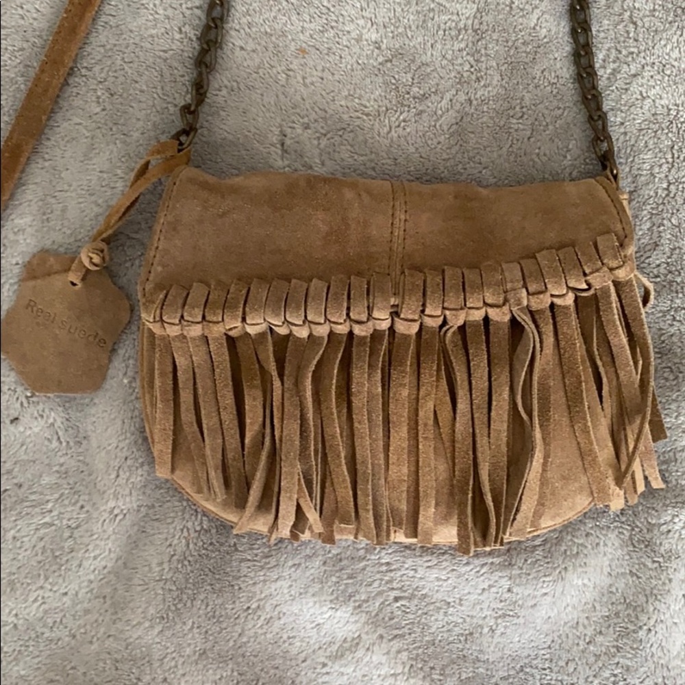 Suede purse - Picture 2 of 3